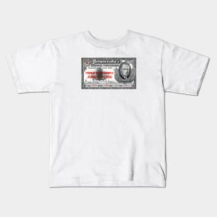 1936 Democrat National Convention Ticket Kids T-Shirt